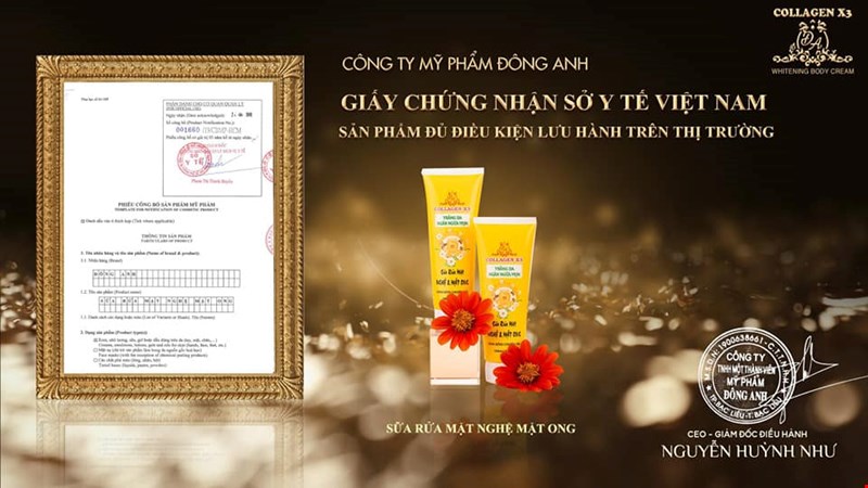 Sữa Rửa Mặt Nghệ Mật Ong Collagen X3