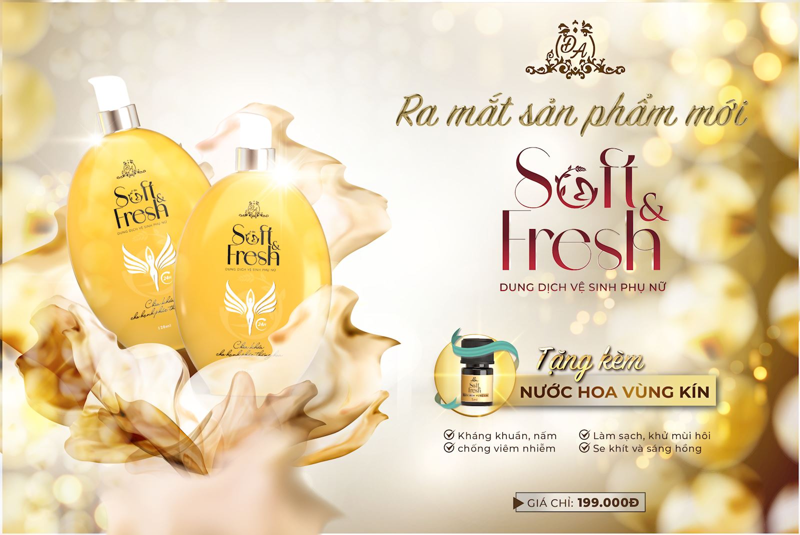 Dung Dịch Vệ Sinh Phụ Nữ Soft & Fresh