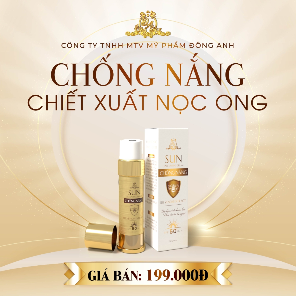 Kem Chống Nắng Nọc Ong Collagen X3