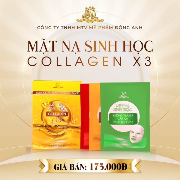 Nạ Sinh Học Collagen X3