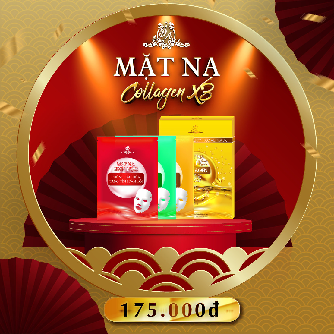 Nạ Sinh Học Collagen X3