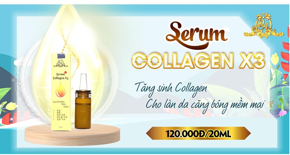 Serum Căng Bóng Collagen X3