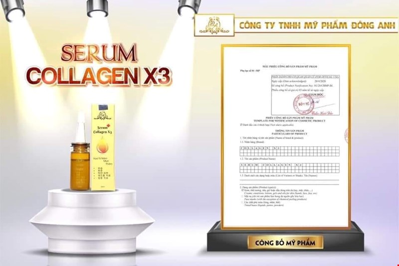 Serum Căng Bóng Collagen X3