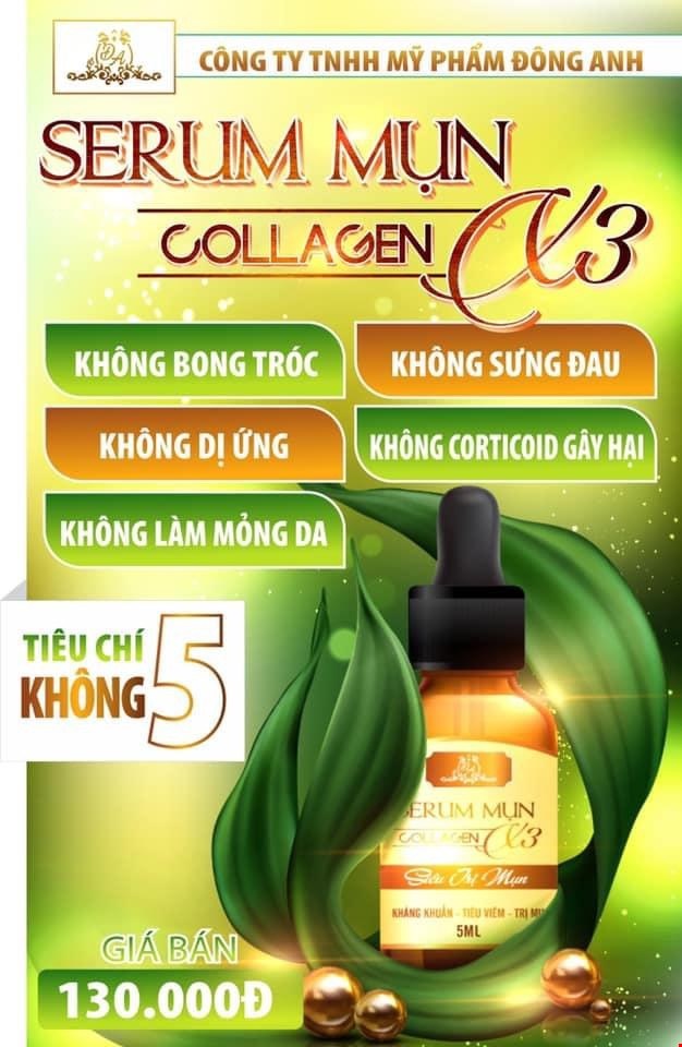 Serum Trị Mụn Collagen X3