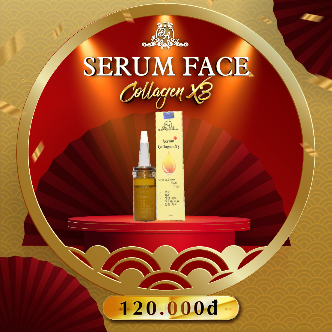Serum Căng Bóng Collagen X3