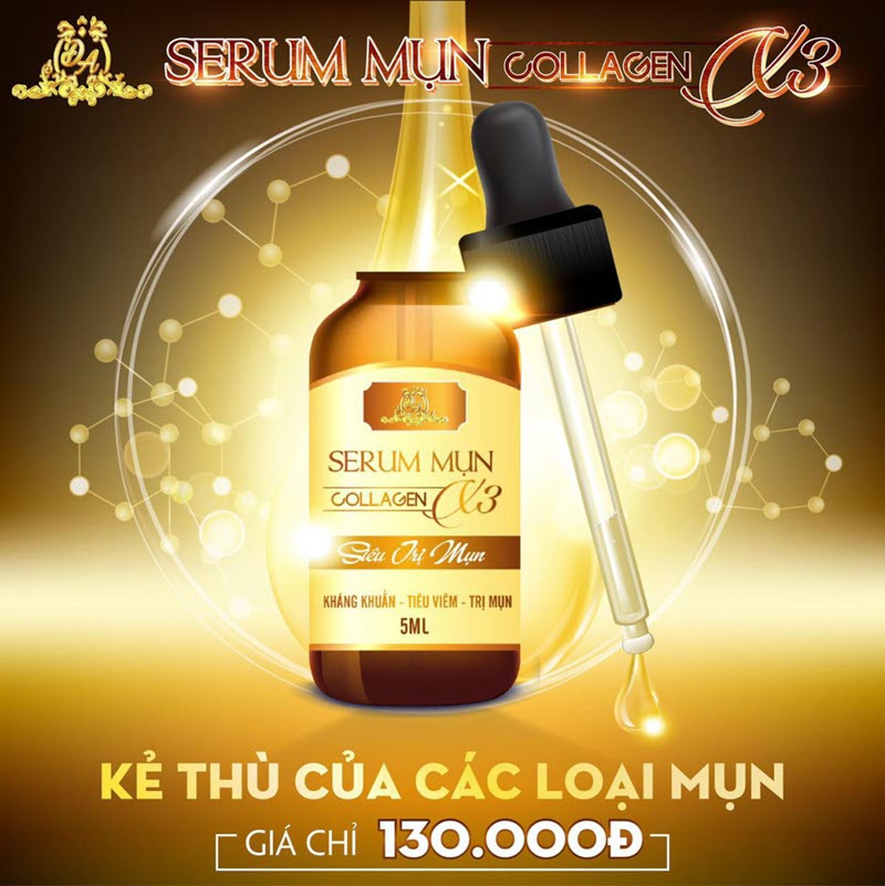 Serum Trị Mụn Collagen X3