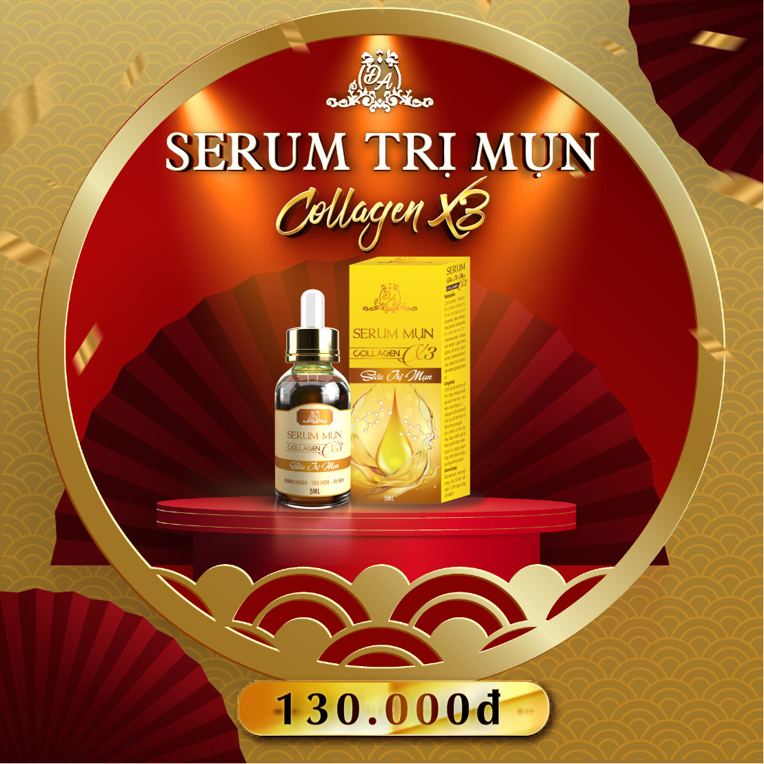 Serum Trị Mụn Collagen X3