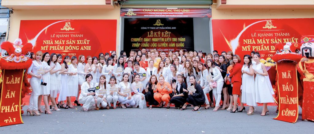 Lễ Khánh Thành Nhà Máy Sản Xuất Thứ 2 – Mỹ Phẩm Đông Anh