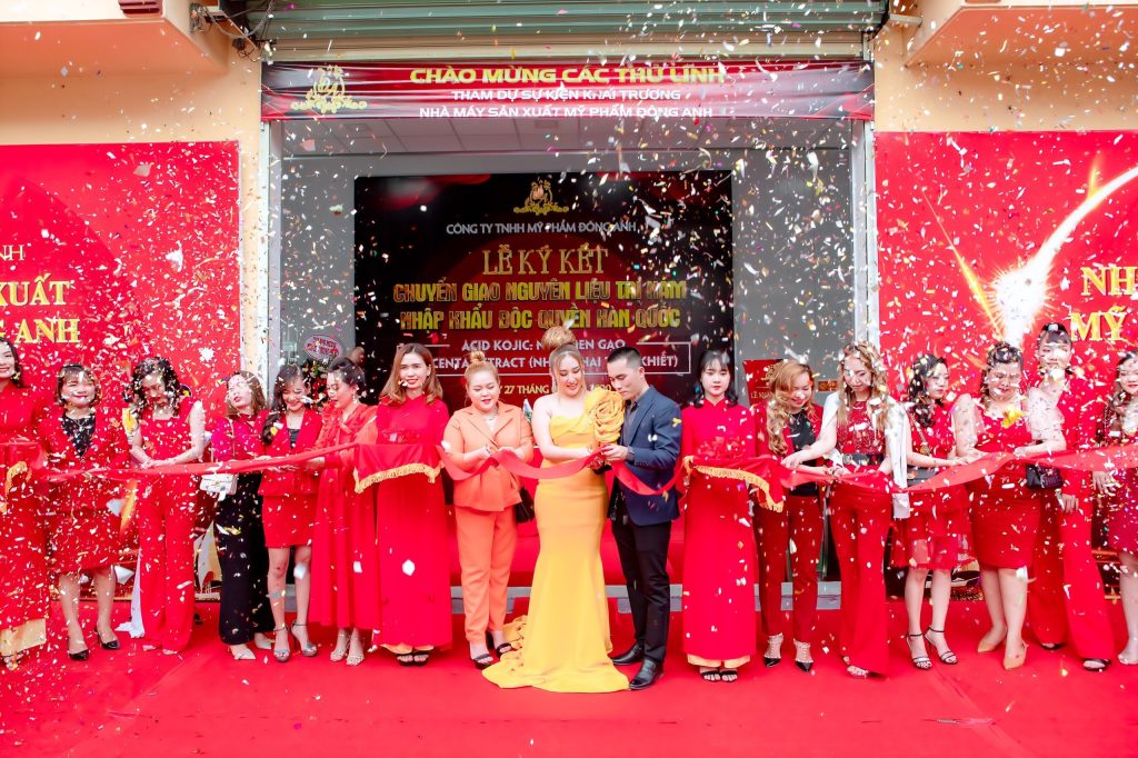 Lễ Khánh Thành Nhà Máy Sản Xuất Thứ 2 – Mỹ Phẩm Đông Anh