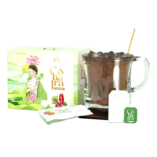Cô Ba Trà - Trà Sen Giảm Mỡ Bụng + Tặng kem tan mỡ + Tặng Quần sinh nhiệt + Thẻ cào may mắn