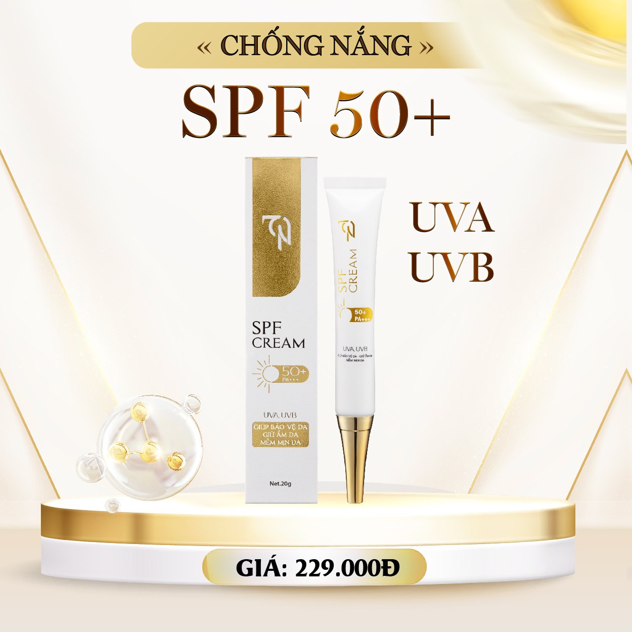 Chống Nắng Spf Cream - Mỹ Phẩm Đông Anh