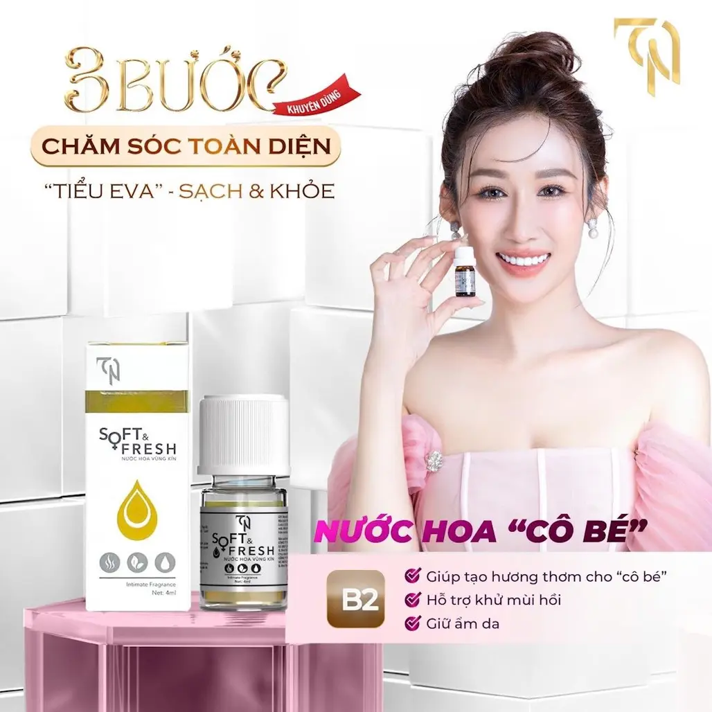 Dung Dịch Vệ Sinh Nữ Soft And Fresh - Bản Mới Nhất - Mua 1 Tặng 2