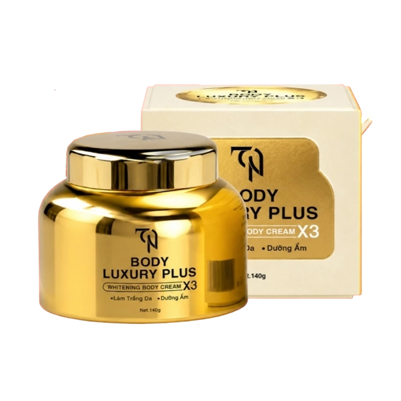 Kem Body Luxury Plus Đông Anh 140g Dưỡng Trắng, Cấp Ẩm Chuyên Sâu Giúp