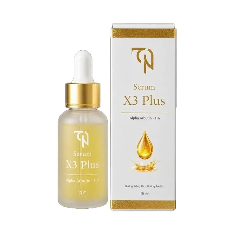 Serum X3 Plus Alpha Arbutin - Ha Đông Anh 15ml Dưỡng Trắng, Cấp Ẩm, Hỗ