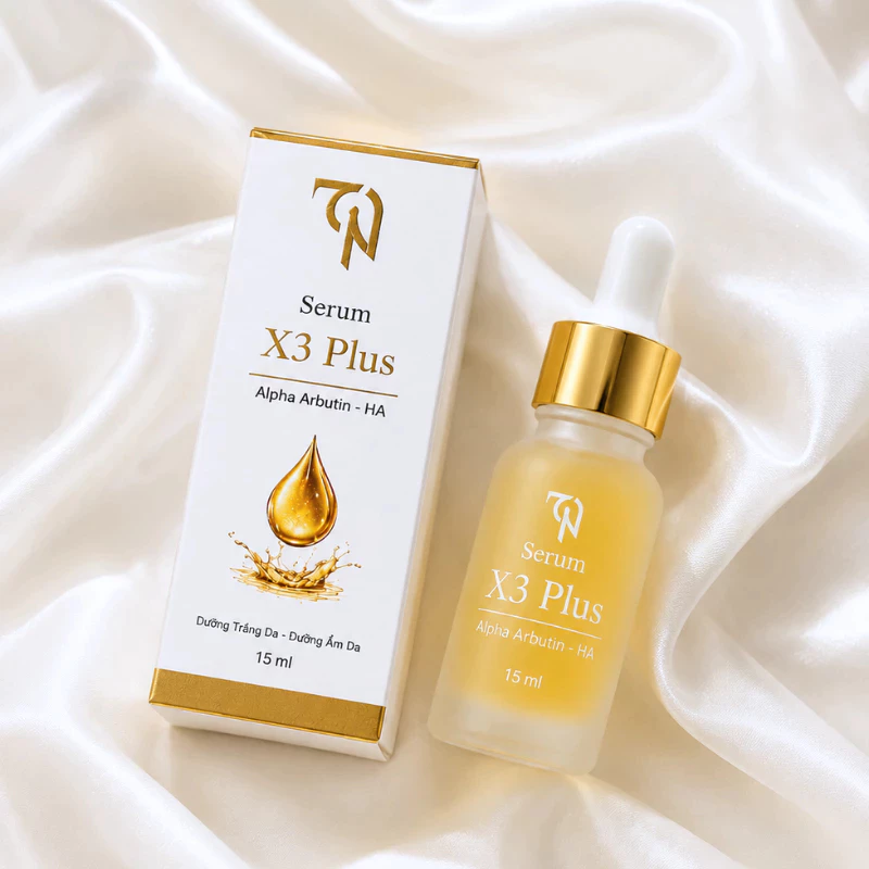 Serum X3 Plus Alpha Arbutin - Ha Đông Anh 15ml Dưỡng Trắng, Cấp Ẩm, Hỗ